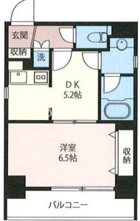 エスティメゾン神田の物件間取画像